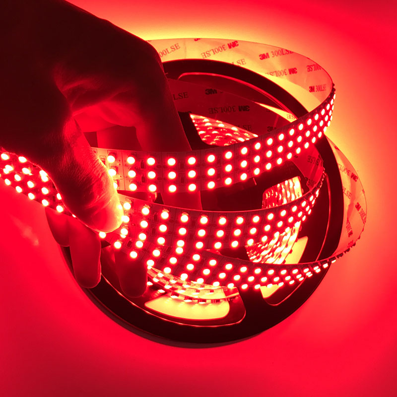 Triple Row Super Bright Series DC12/24V 3528SMD 1800LEDs Flexible LED Strip Lights, Waterproof IP68, 16.4ft Per Reel By Sale Triple Row Super Bright Series DC12/24V 3528SMD 1800LEDs Flexible LED Strip Lights, Waterproof IP68, 16.4ft Per Reel By Sale